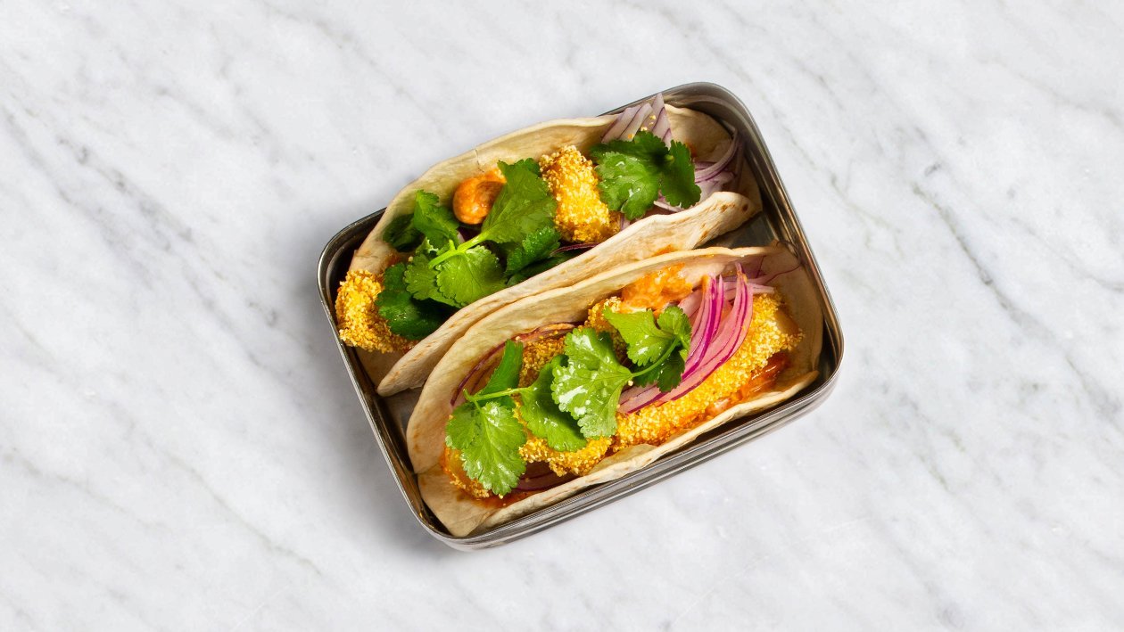 Tacos su menkės kepsneliais ir majonezo užtepu – - Receptas