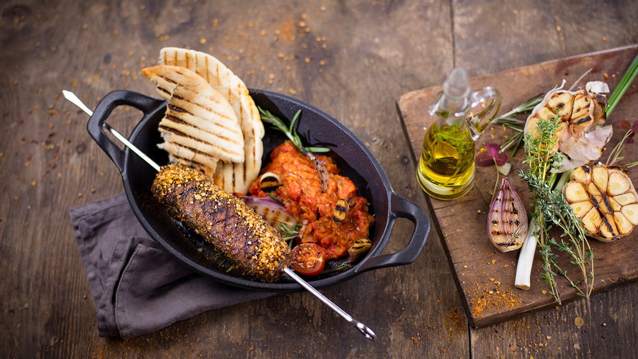 Jautienos Cevacici su namine Ajvar pasta – - Receptas
