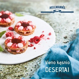 Idėjos desertams Idėjos desertams